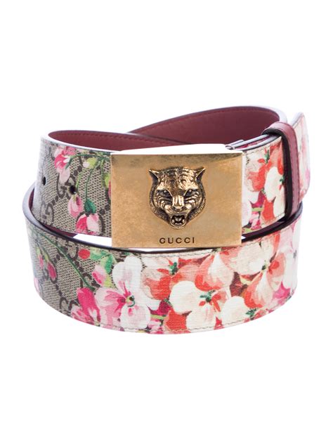 gucci floral belt bag|gucci floral belts women's.